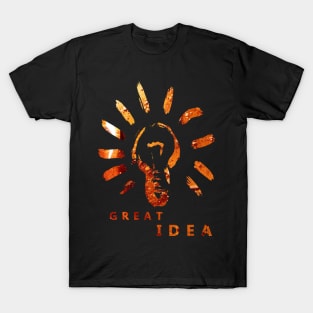 Great Idea Light bulb T-Shirt